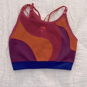 New colorful gymshark bra